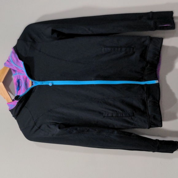 Ivivva Twice the Fun Reversible Full Zip Hooded Jacket Girls 14 - Picture 10 of 11